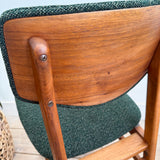 Set of 8 Gunlocke Dining Chairs - New Upholstery