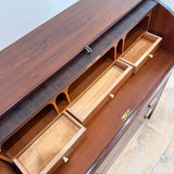 Swedish Rosewood Secretary Desk