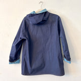Blue Reversible Raincoat Jacket- S/M