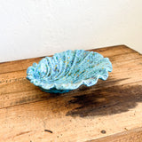 Ceramic Splatter Paint Seashell Dish