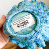 Ceramic Splatter Paint Seashell Dish