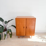 Danish Teak Cabinet on Tapered Legs