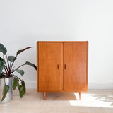 Danish Teak Cabinet on Tapered Legs