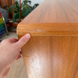 Danish Teak Cabinet on Tapered Legs