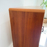 Danish Teak Cabinet on Tapered Legs