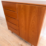 Vintage Teak Armoire