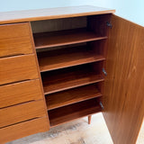 Vintage Teak Armoire