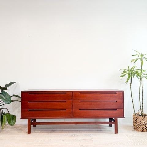 Danish Teak Nils Jonsson Low Dresser