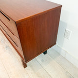 Danish Teak Nils Jonsson Low Dresser