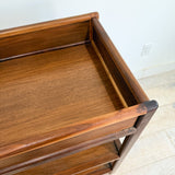 Handmade Walnut Changing Table