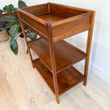 Handmade Walnut Changing Table