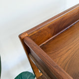 Handmade Walnut Changing Table