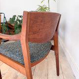 Pair of Gunlocke Occasional Chairs - New Upholstery