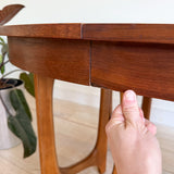 Young Walnut Dining Table w/ 1 Leaf