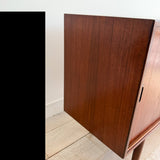 Danish Teak Buffet w/ Sliding Doors