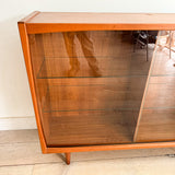 Danish Teak Small Curio Cabinet