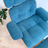 Eames Style Lounge Chair + Ottoman