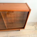 Danish Teak Small Curio Cabinet