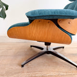 Eames Style Lounge Chair + Ottoman