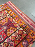 Vintage Turkish Runner 8'10"x2'7"