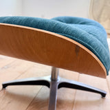 Eames Style Lounge Chair + Ottoman