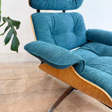 Eames Style Lounge Chair + Ottoman