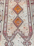 Vintage Turkish Soumak Rug 3'8"x6'8"