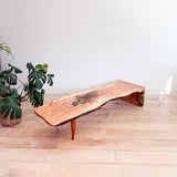 Live Edge Maple w/ Epoxy Coffee Table