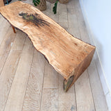 Live Edge Maple w/ Epoxy Coffee Table