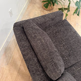 Dux Sofa w/ New Grey/Brown Upholstery