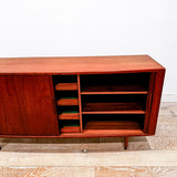 HP Hansen Teak Sideboard w/ Tambour Doors