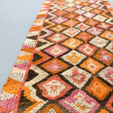 Turkish Runner - Pinks/Org/Browns - 2'6x12'2