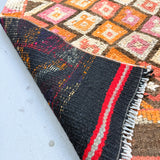 Turkish Runner - Pinks/Org/Browns - 2'6x12'2