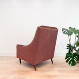 Kroehler Lounge Chair w/ New Upholstery
