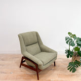 Dux Lounge Chair w/ New Gr. Upholstery