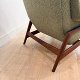 Dux Lounge Chair w/ New Gr. Upholstery