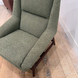 Dux Lounge Chair w/ New Gr. Upholstery