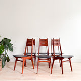 Set of 6 Danish Teak Boltinge Dining Chairs