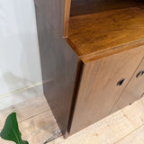 Mid Century Walnut Wall Unit by Van Pelt