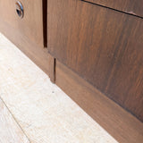 Mid Century Walnut Wall Unit by Van Pelt