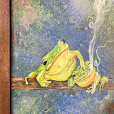 Smokin’ Frog Painting