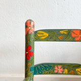 "Labor of Love" - Painted Baby Rocking Chair