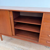 Danish Teak Media Cabinet/Credenza