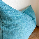 Blue 25x15 Lumbar Pillow