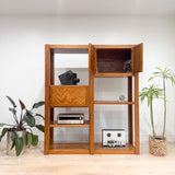 Vintage Oak Wall Unit