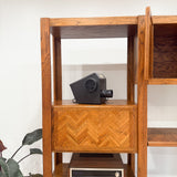 Vintage Oak Wall Unit