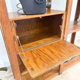 Vintage Oak Wall Unit