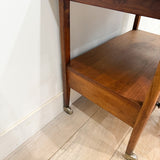 Founders Walnut Bar Cart