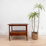 Founders Walnut Bar Cart