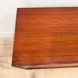Vintage Small Teak Sideboard on Tapered Legs